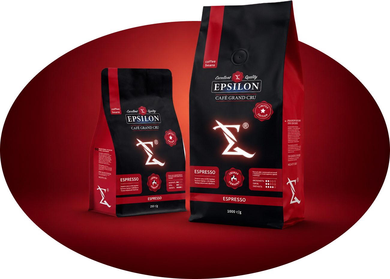 Приготовление кофе EPSILON Espresso